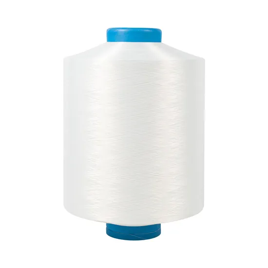 Price Advantage Cotton Like Stretch Polyester Yarn 40S FD RW Designed Only For Water Jet Loom