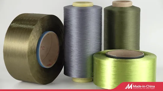 Polyester Full Drawn Yarn Dope