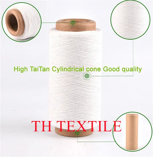 CVC 80/20 40s/1 Cotton Polyester Yarn/Cotton Blended CVC Yarn