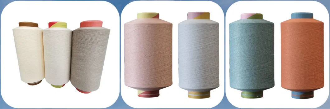 40s Cotton Like Polyester Yarn Full Dull Filament DTY Yarn AA Grade for Fabric