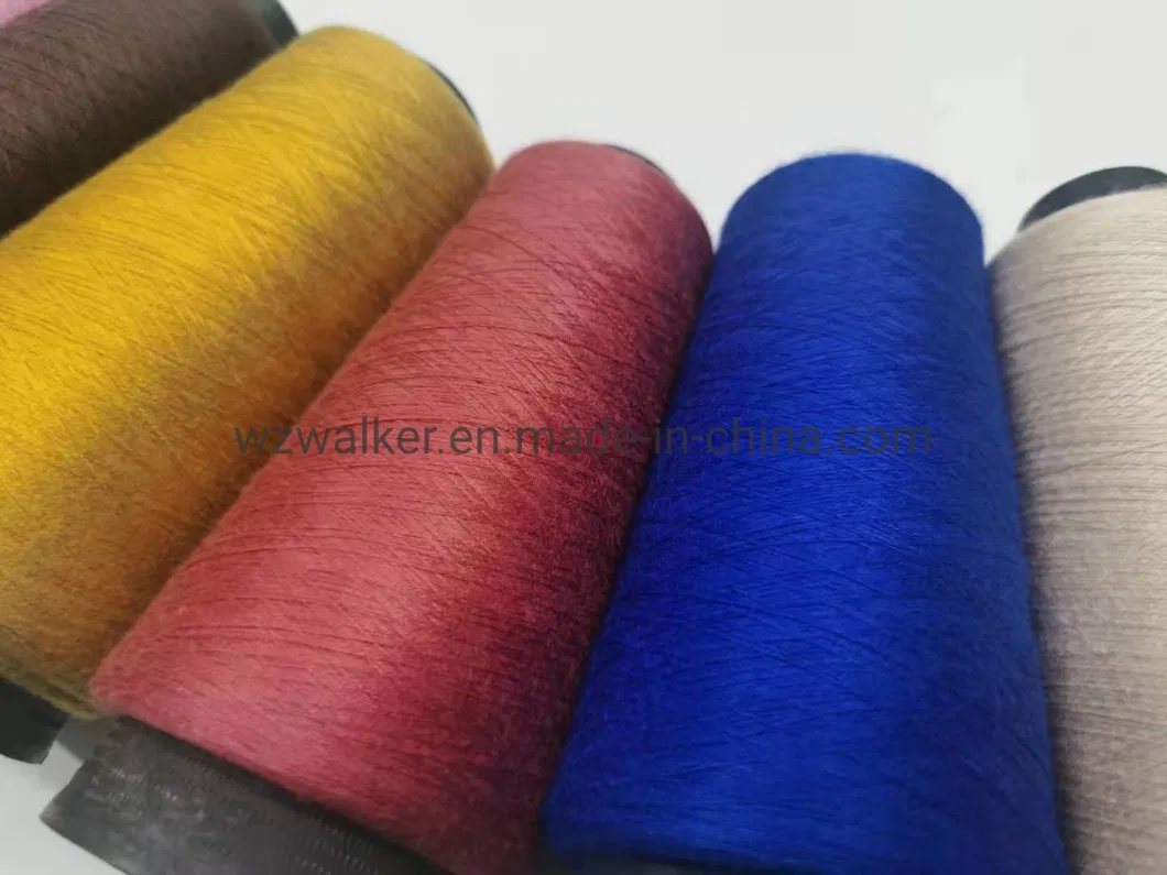 Viscose Nylon PBT Blended Core Spun Yarn