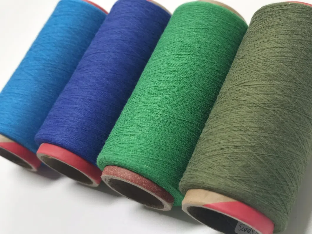 Recycled Cotton Polyester Blended OE 20s 24s Tc Yarn