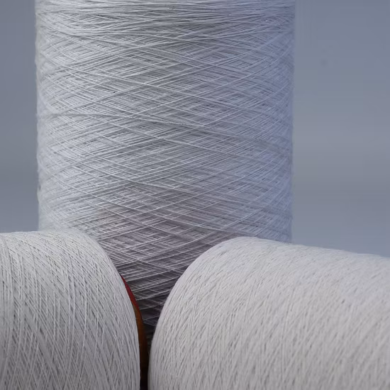 High Quality Recycled/Regenerated Ne30/1 Tc Knitting Cotton Polyester Yarn