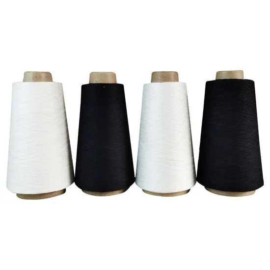 Ne21 Recycle Regenerated Cotton Polyester 60/40 Blended Yarn for Fleece Lining 