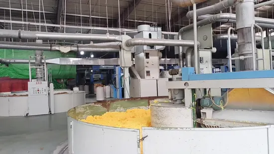 20s Comfortable CVC Blended Yarn Regenerated Open End Cotton Polyester Blended Yarn for Knitting Socks 