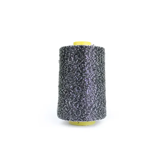 Kingeagle Hot Selling 2mm Fancy Knitting Polyester Sequin Yarn for Knitting 
