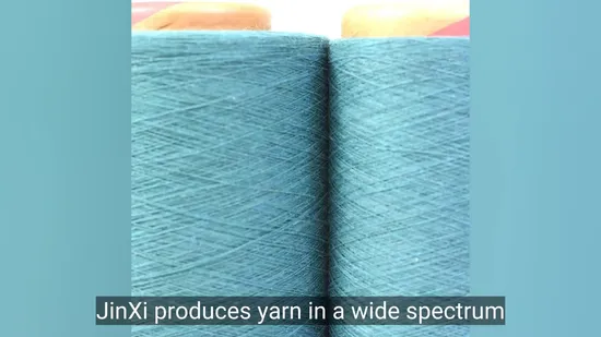 Recycled Polyester Cotton Yarn Environmentally Friendly and Sustainable Suitable for DIY Crafts Rugs and Casual Knitwear Combining Style Color Yarn 