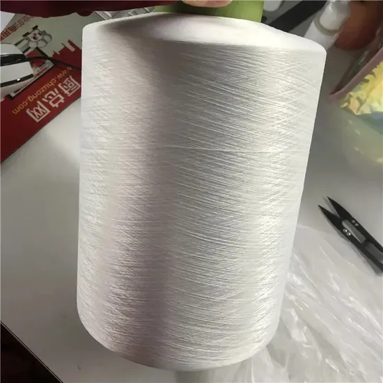 Imitation Cotton Yarn Polyester Yarn 21s with Fast Dry Function for Socks 
