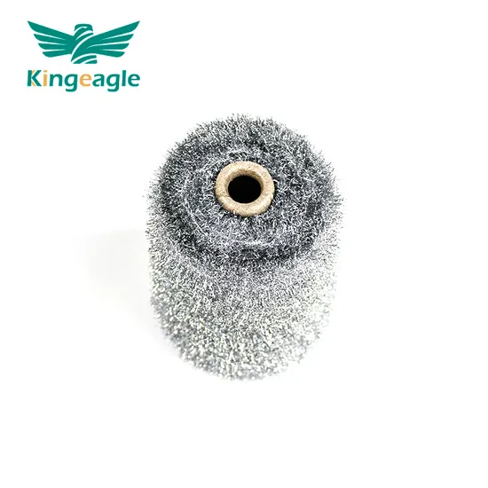 Kingeagle Hot Sale High Quality 100% Polyester Silver Fancy Feather Knitting Yarn 