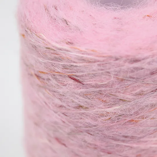 Kingeagle Soft Hand Feeling Warm 6nm/1 Customized 5%Wool Fancy Yarn for Clothing 