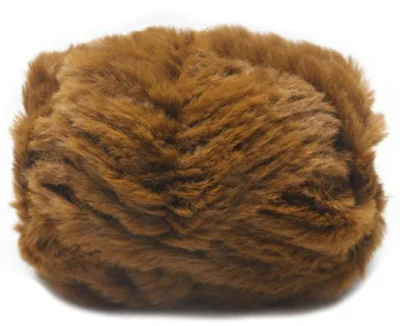 Faux Fur Feather Yarn Colorful Chenille